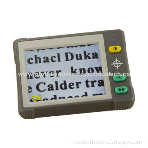 3.5-inch portable low vision digital magnifier with CE/FCC marksNew